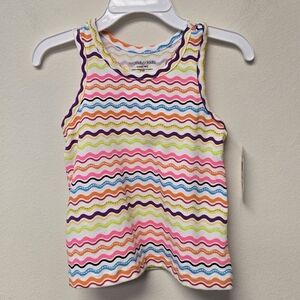 Wonderkids Stripe Racerback Tank Top 18 Months